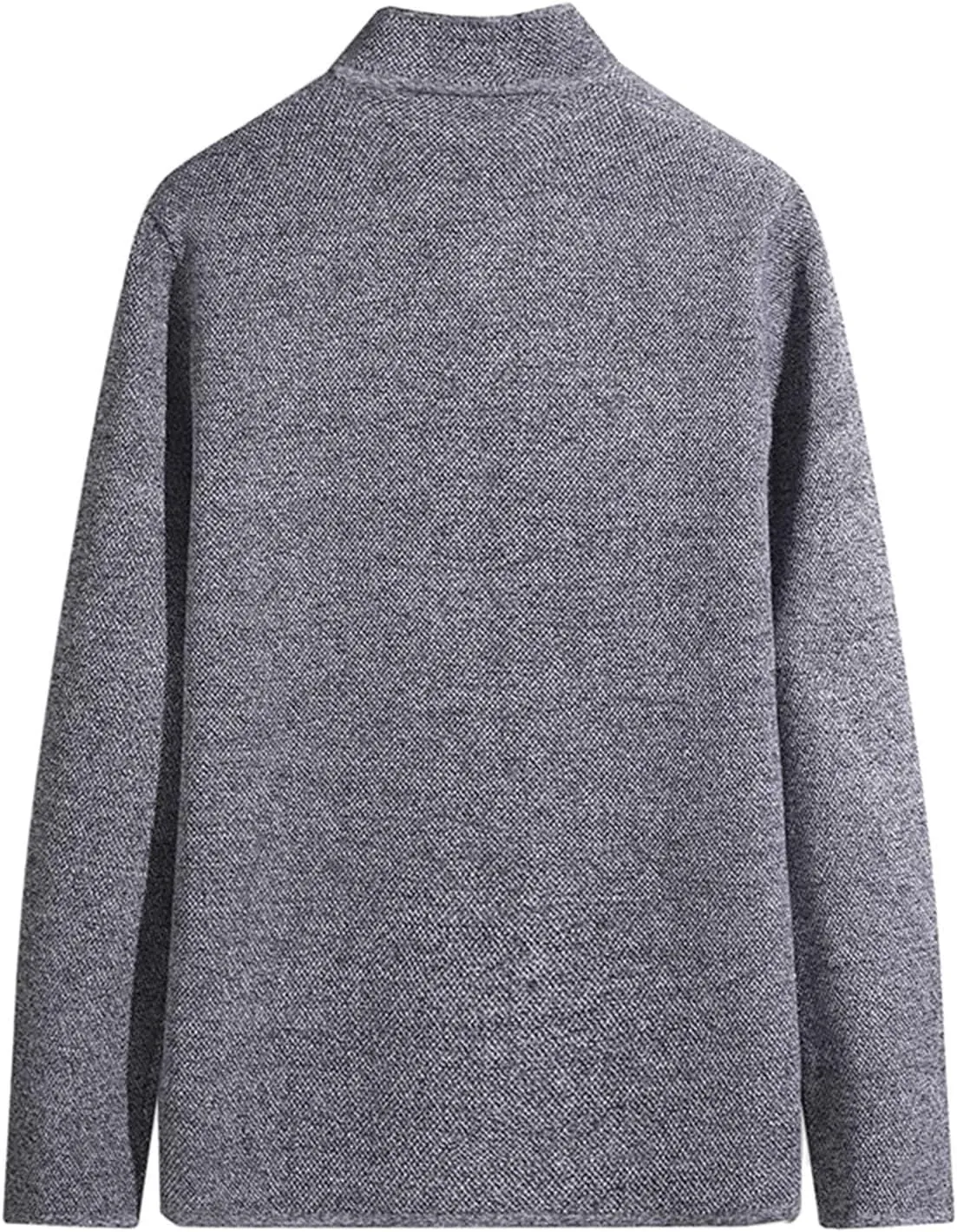 Mens Cardigan Sweater Men Stripped Print Stand Collar Cardigan Button Down Long Lightweight Knit Sweater