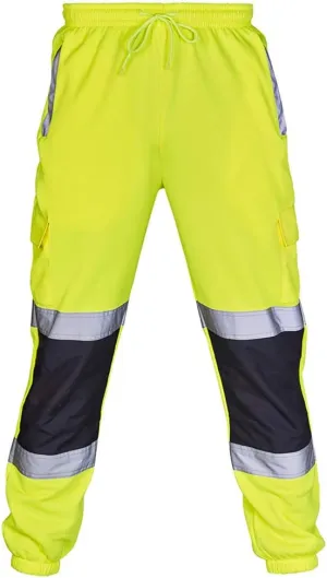 Mens Cargo Sweatpants Casual Jogging Sports Elastic with Pockets Men's Men's Pants Fleece Active Tech Joggers