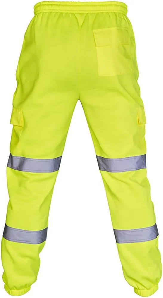 Mens Cargo Sweatpants Casual Jogging Sports Elastic with Pockets Men's Men's Pants Fleece Active Tech Joggers