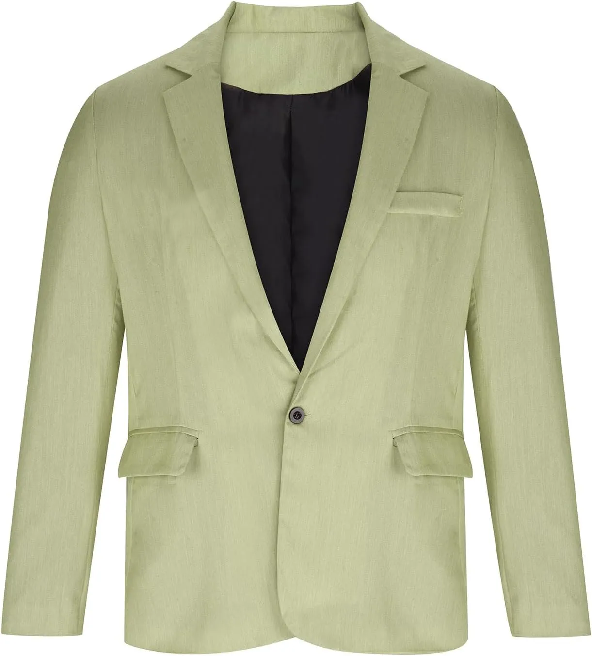 Men's Casual Blazer Suit Jackets Slim Fit Lightweight Sports Coats One Button Busniess Jacket Blazers for Men