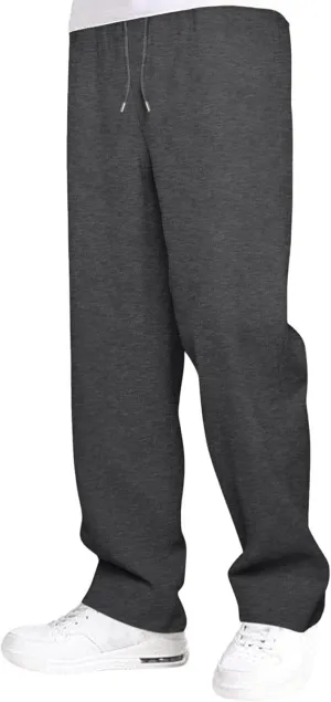 Men's Fit Pants Summer Elastic Waist Drawstring Pockets Trendy Casual Leisure Style Sport Comfy Fashion Trousers