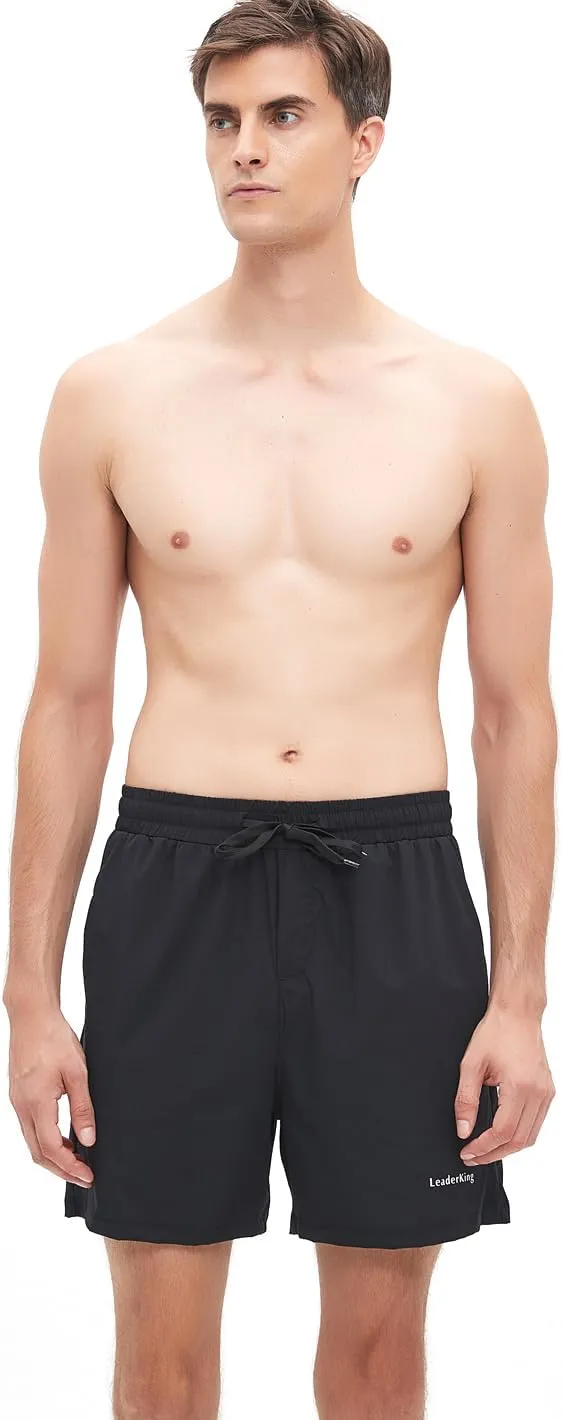 Men's Fitness Workout Shorts Quick-Dry Running Shorts with Pockets Basketball Training Shorts