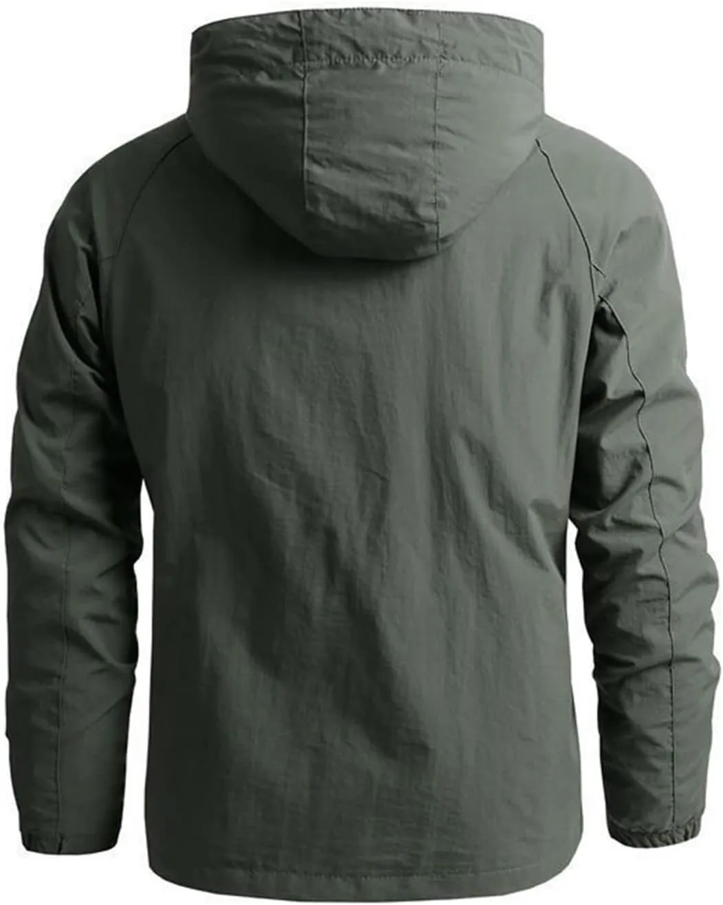 Men's Jackets Lightweight Rain Jacket Windbreaker Shell Raincoat With Hood For Golf Hiking Travel, M-7XL