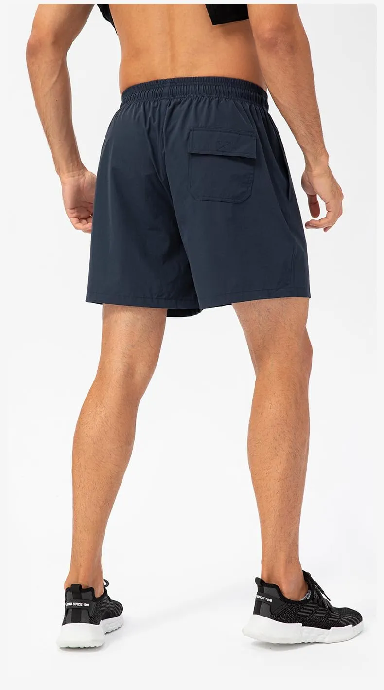Men's Running Shorts Quick Dry Lightweight Shorts Sports Athletic Gym Shorts with Pockets