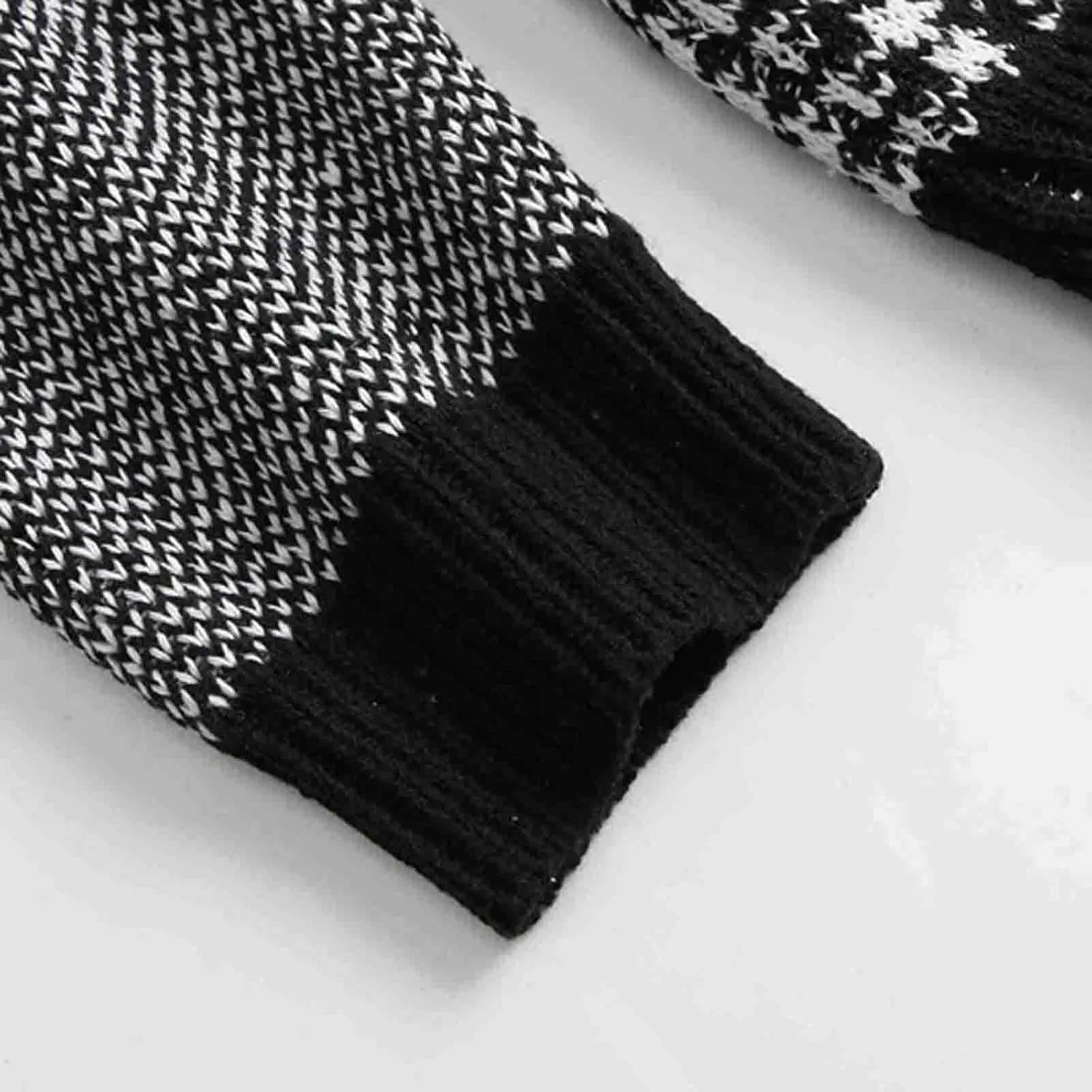 Mens Sweater Men's Wool Blended Cardigan Sweaters Shawl Neck Button Down Cardigans with Pockets