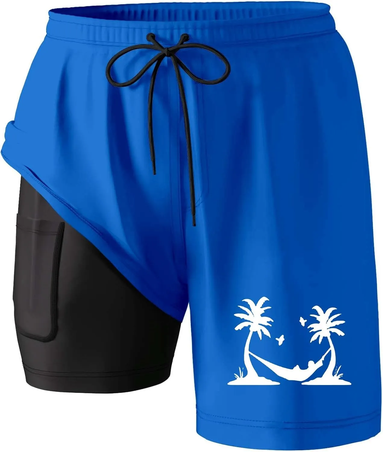 Men's Swim Trunks Quick Dry Board Shorts Swimsuit Swimwear Bathing Suit Solid Basic Sport Beach Short with Pockets
