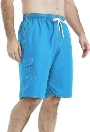 Mens Swim Trunks Swim Shorts Swimwear Swimsuit Beach Shorts Bathing Suits Quick Dry Waterproof