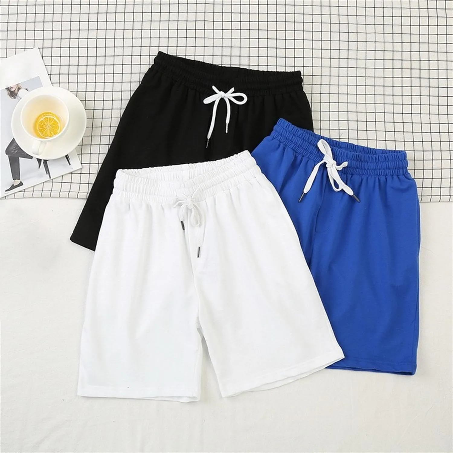 Men's Workout Running Shorts Quick Dry Active 5 Inches Shorts with Pockets, Lightweight, Breathable
