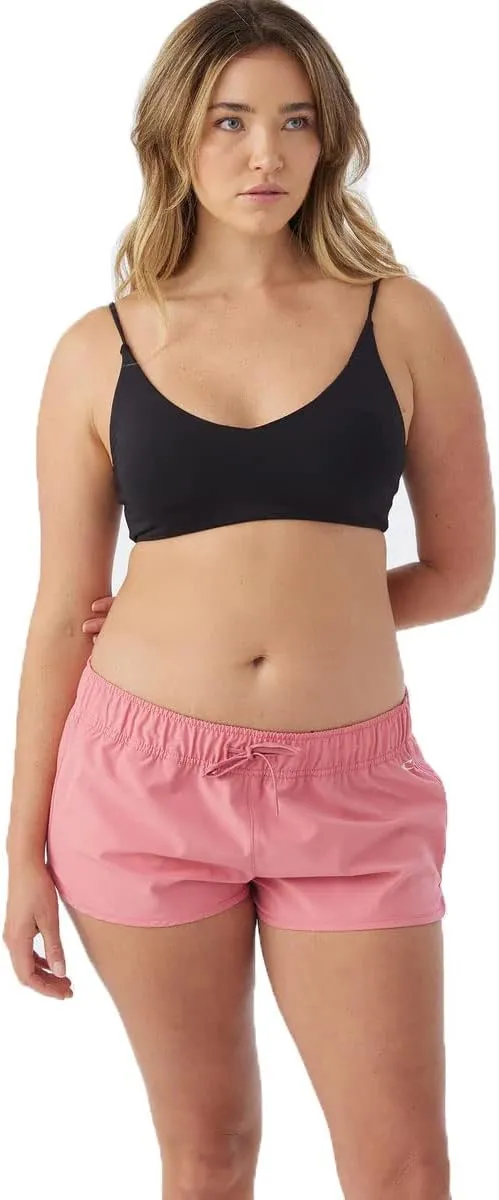 O'NEILL Women's 2 Inch Boardshorts - Stretchy Swim Shorts for Women-Beach Shorts for Swimming and Surfing