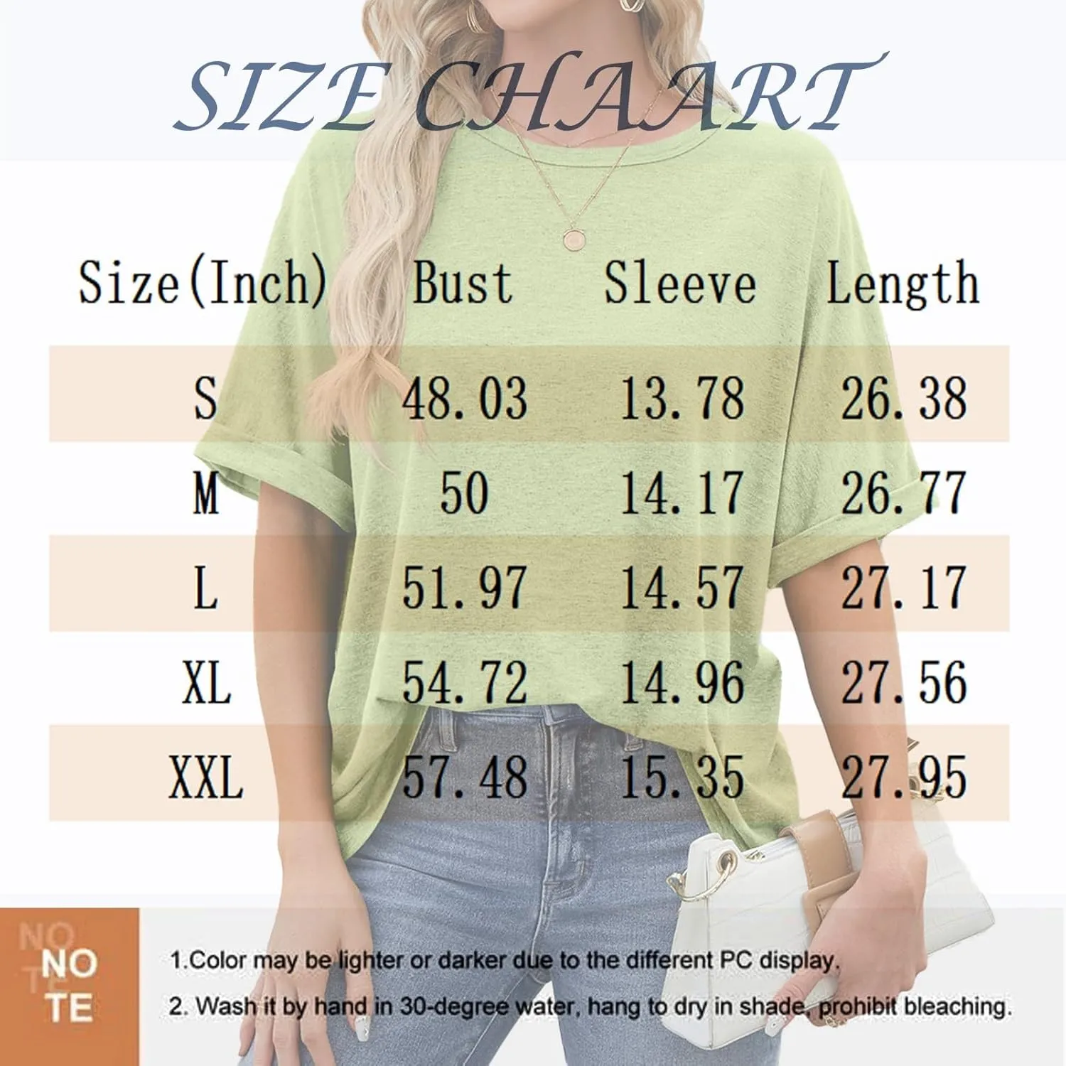 Oversized Tshirts for Women Half Sleeve Crewneck Cute Summer Tops Dressy Casual Elbow Length Tee Shirts Womens