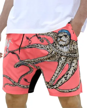 PAJUYE Mens Swim Trunks Beach Shorts - Swimming Shorts with Mesh Liner and Zipper Pocket Quick Dry UPF 50 