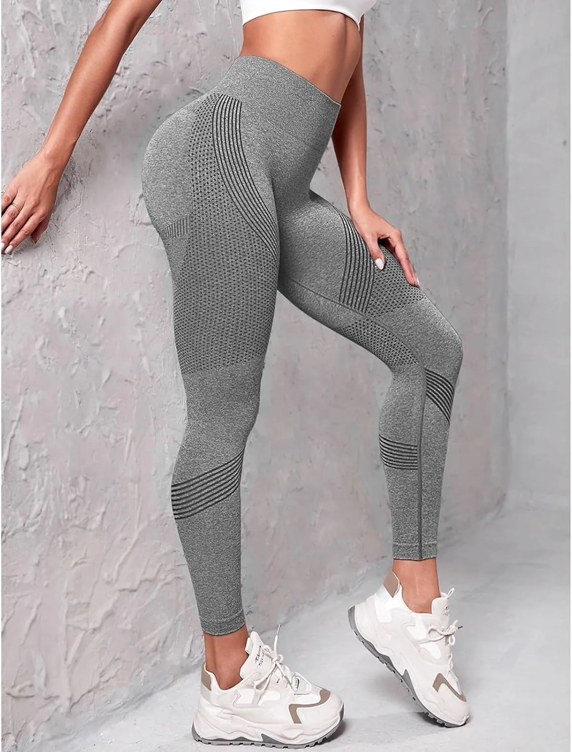 Scrunch Butt Lifting Leggings for Women Tummy Control Stretch Casual Workout Leggings Booty Compression Yoga Pants