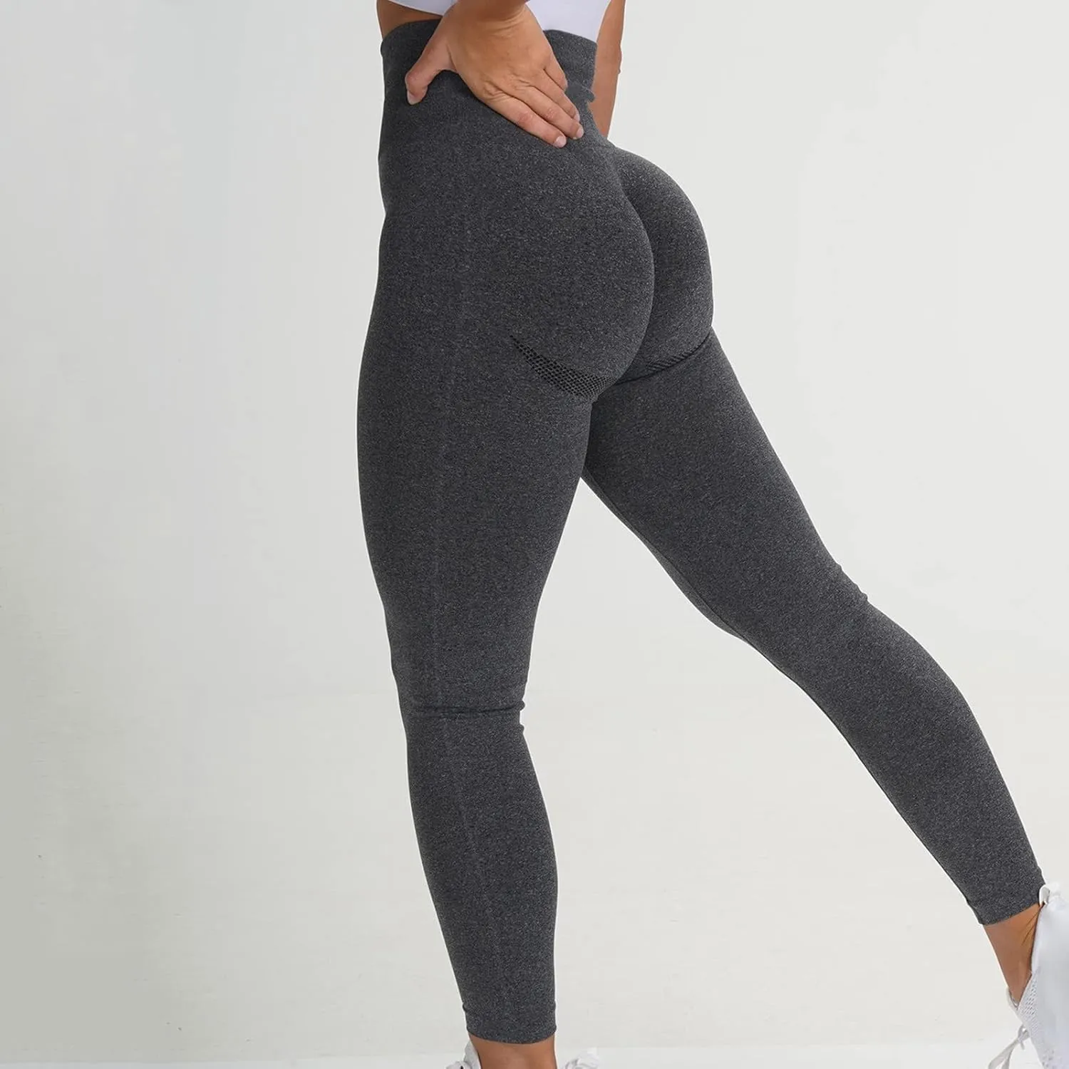 Seamless Leggings for Women Butt Lifting Workout Gym Leggings High Waist Yoga Running Compression Tights Pants