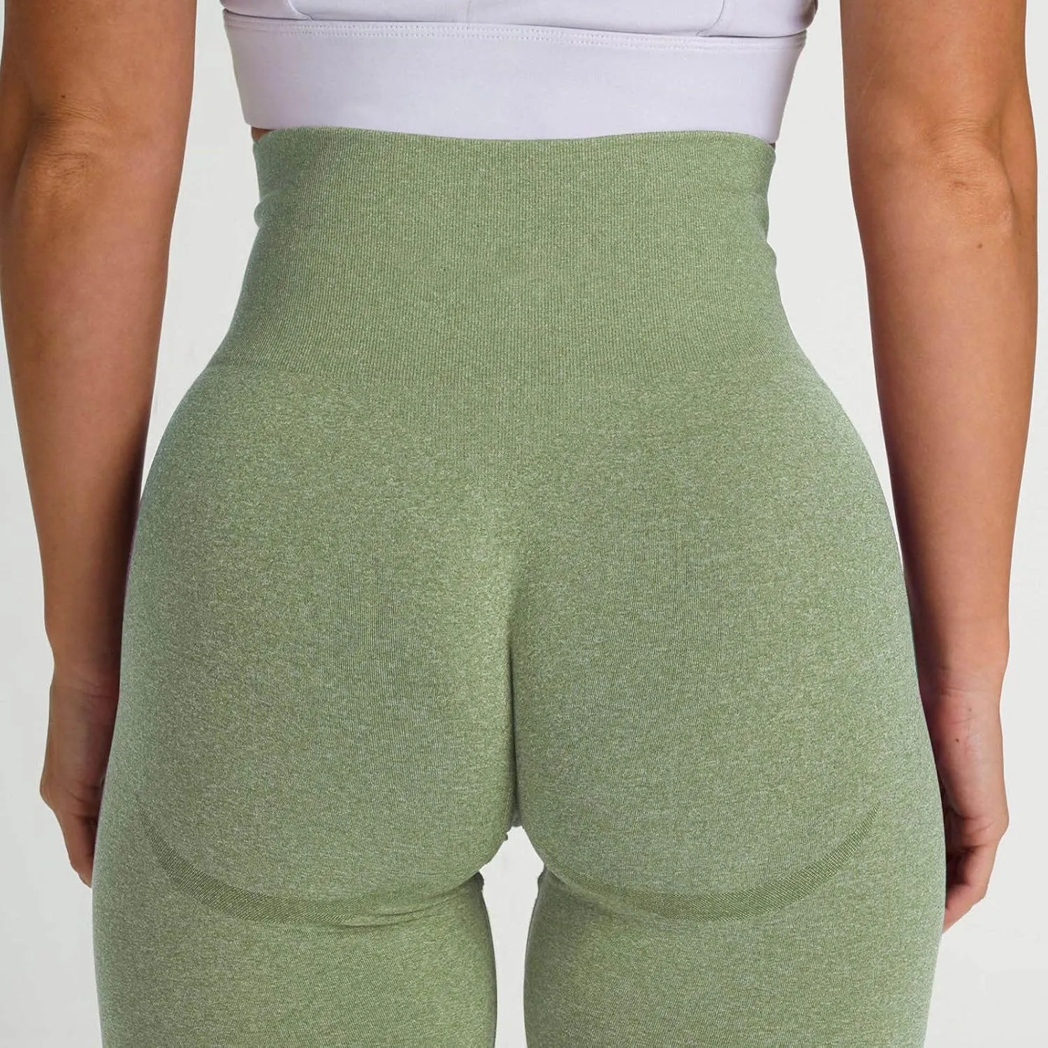 Seamless Leggings for Women Butt Lifting Workout Gym Leggings High Waist Yoga Running Compression Tights Pants