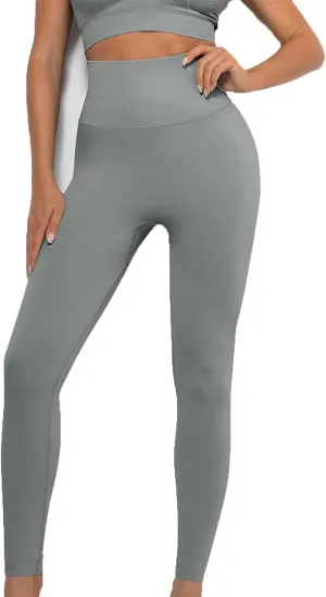 Seamless Leggings for Women High Waist Butt Lifting Bottoms Gym Sports Leggings Compression Tights Workout Yoga Pants