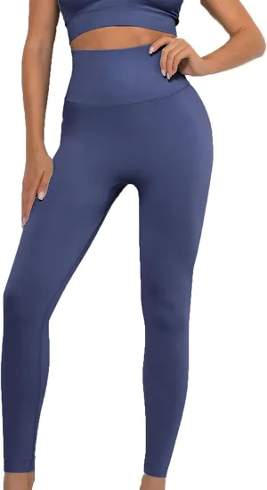 Seamless Leggings for Women High Waist Butt Lifting Bottoms Gym Sports Leggings Compression Tights Workout Yoga Pants