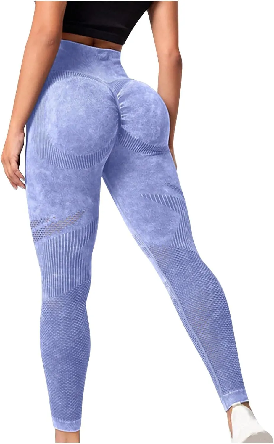 Seamless Leggings Women High Waist Skinny Pants Sports Leggings Compression Tights Workout Trousers Breathable Bottoms
