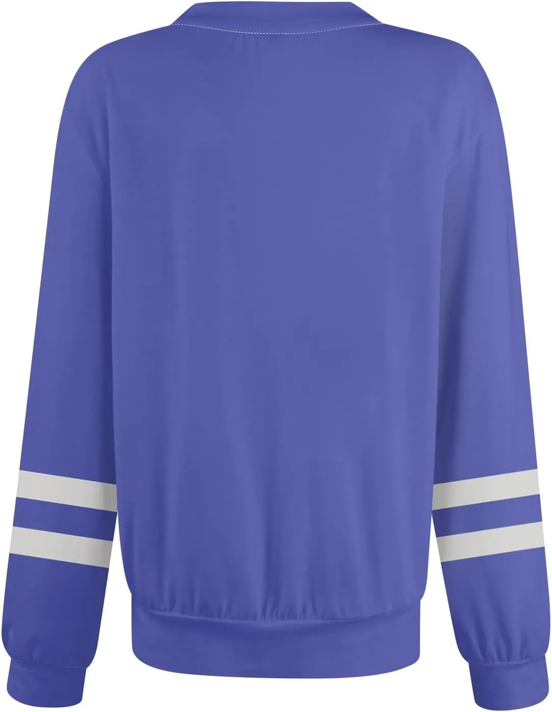 slqdgmryz Long Sleeve Tops for Women Spring Striped Color Block Henley Shirts Casual Crewneck Comfy Button Down Blouses