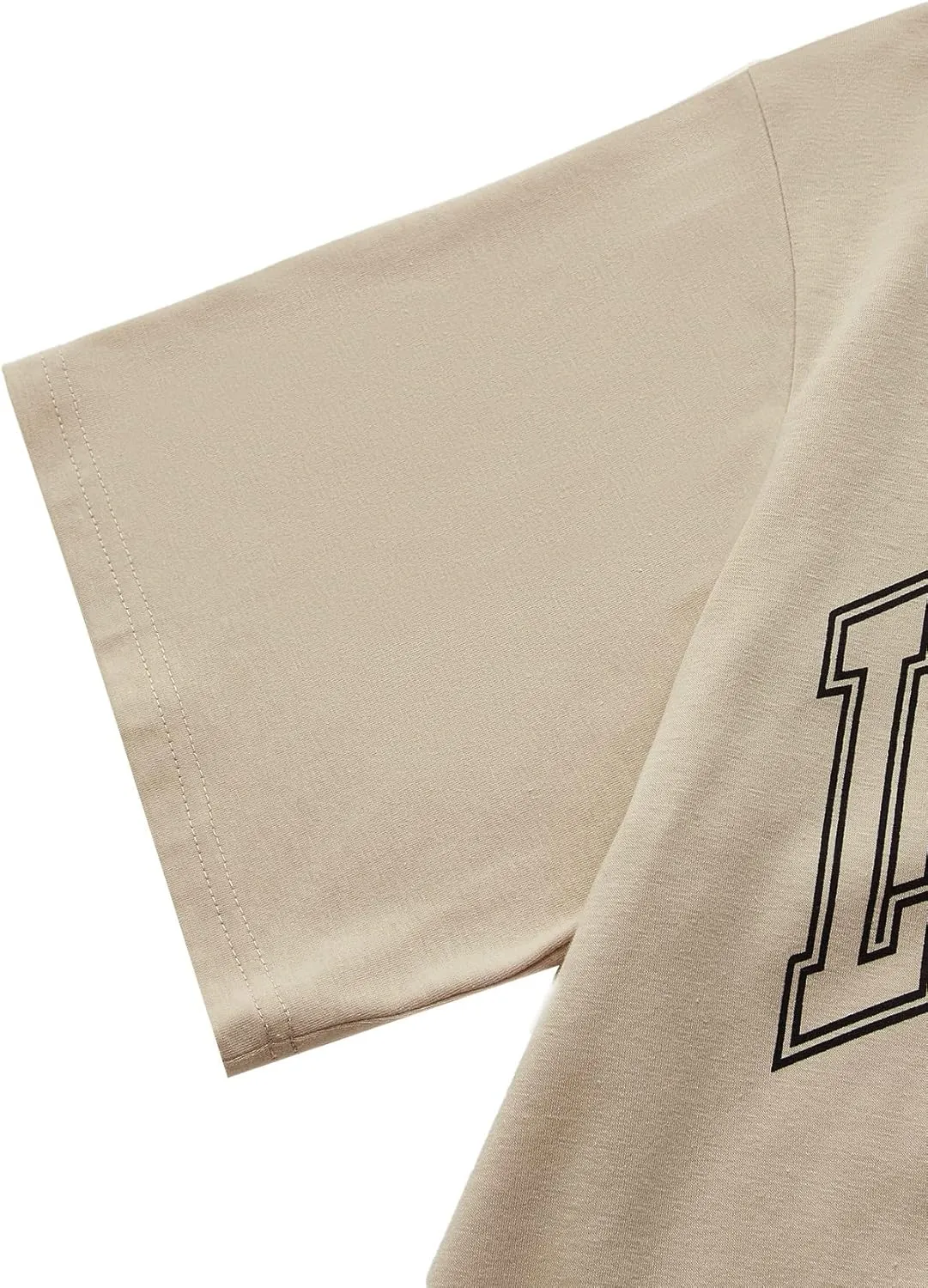 SOLY HUX Women's Oversized Tshirts Letter Graphic Summer Vintage Tees Loose Casual Gym Tops
