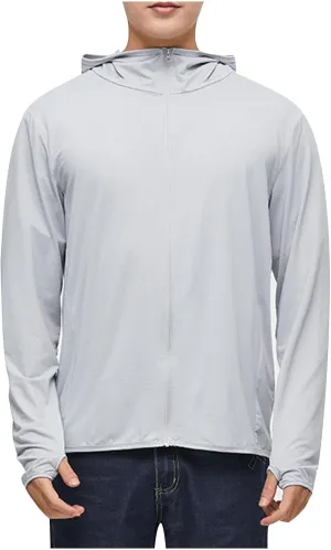 Sun Shirts for Men UV SPF UPF 50  Long Sleeve Rash Guard Fishing Jacket Quick Dry Lightweight Outdoor Breathable Tops