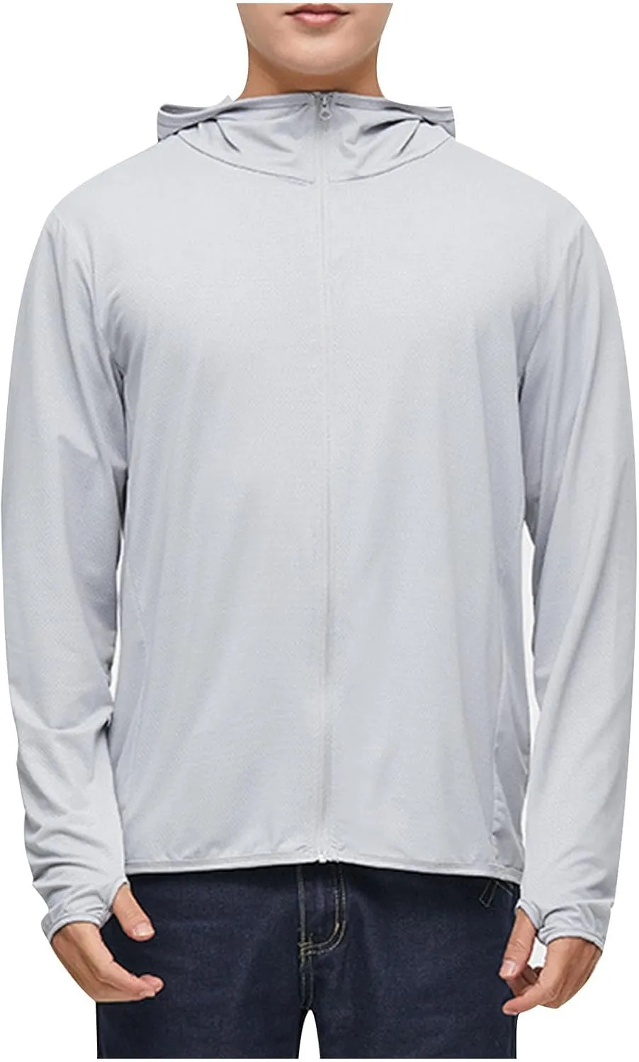 Sun Shirts for Men UV SPF UPF 50  Long Sleeve Rash Guard Fishing Jacket Quick Dry Lightweight Outdoor Breathable Tops