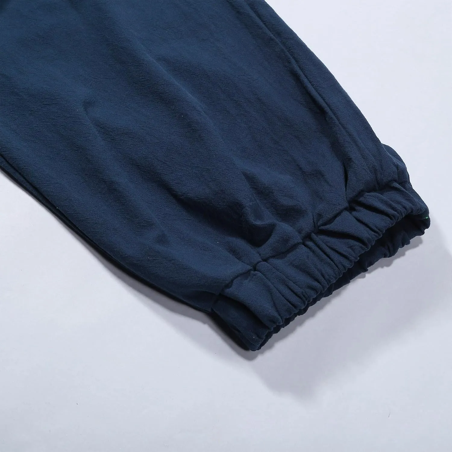Sweatpants for Men Summer Drawstring Elastic Waist Fit Pockets Casual Athletic Summer Fresh Running Trousers