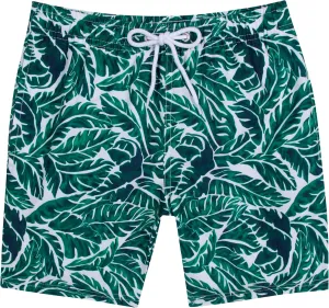 SwimZip Boys' Swim Trunks with Boxer Brief Liner and UPF 50  Sun Protection