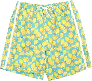 SwimZip Boys' Swim Trunks with Boxer Brief Liner and UPF 50  Sun Protection