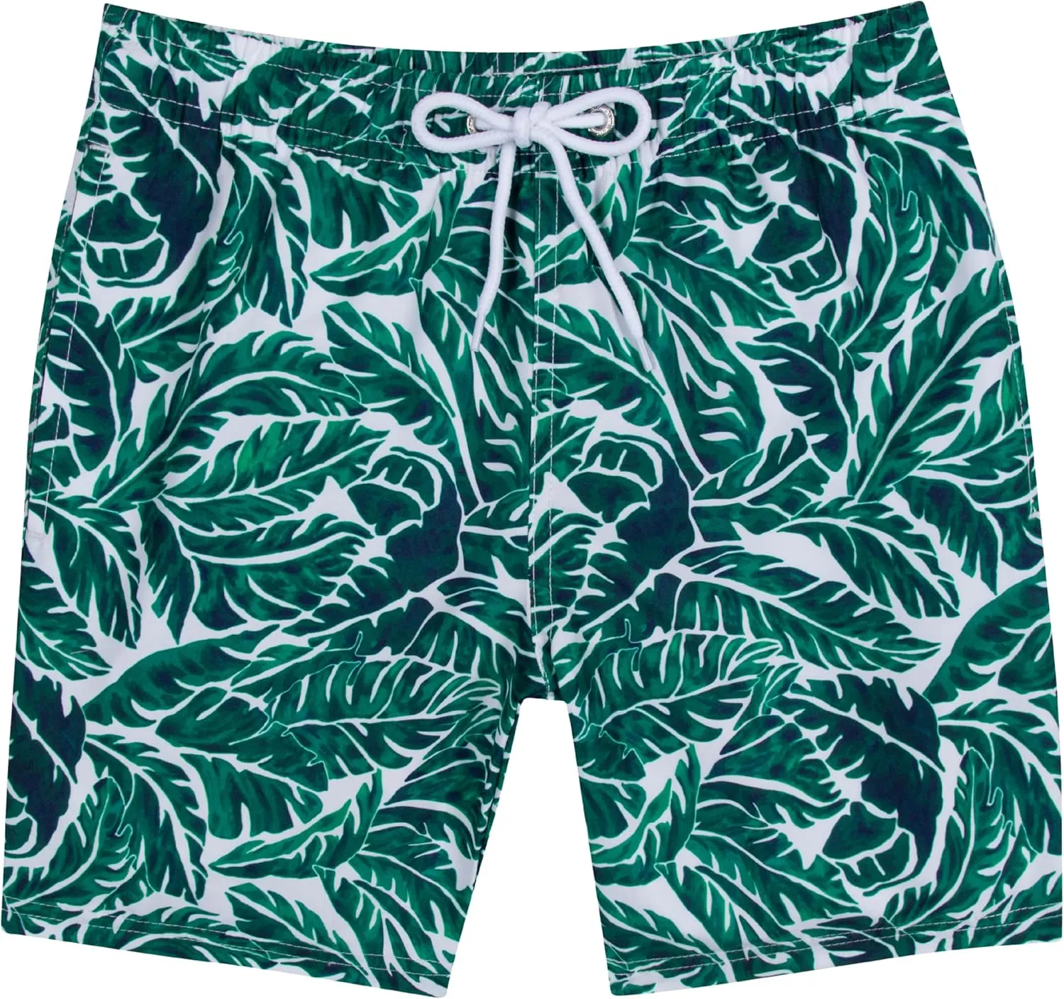 SwimZip Boys' Swim Trunks with Boxer Brief Liner and UPF 50  Sun Protection