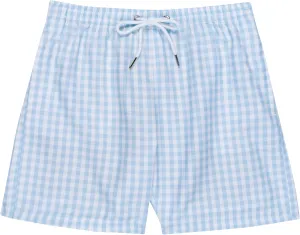 SwimZip Boys' Swim Trunks with Boxer Brief Liner and UPF 50  Sun Protection
