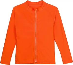 SwimZip UPF 50  Long Sleeve Rash Guard for Boys' and Girls' - Baby, Toddler, Kids
