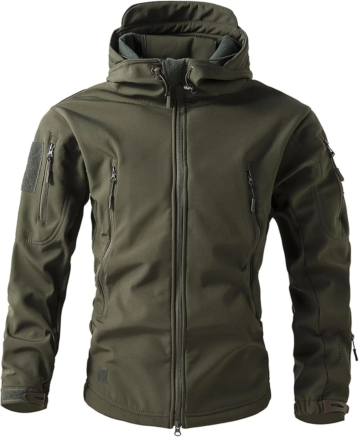 Tactical Jacket For Men Outdoor Camo Army Waterproof Windbreaker Jacket Softshell Military Hiking Hunting Coat