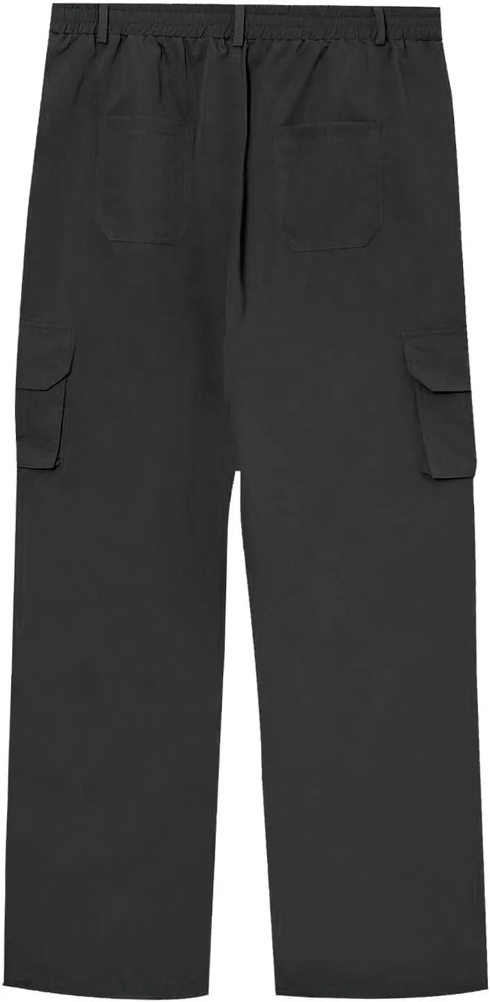 Tactical Pants for Men Water Resistant Cargo Hiking Pants Multi Pockets Relaxed Fit Stretch Outdoor Quick Dry Work Pant