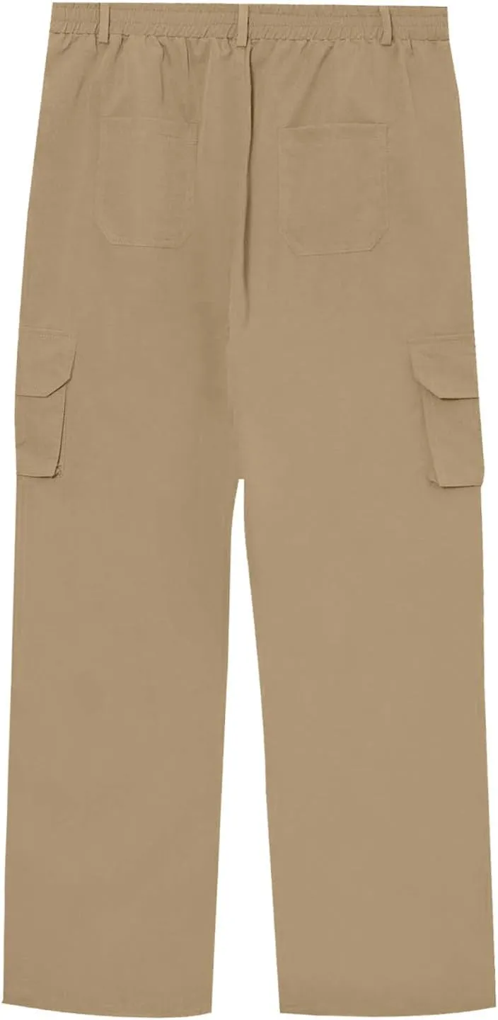 Tactical Pants for Men Water Resistant Cargo Hiking Pants Multi Pockets Relaxed Fit Stretch Outdoor Quick Dry Work Pant