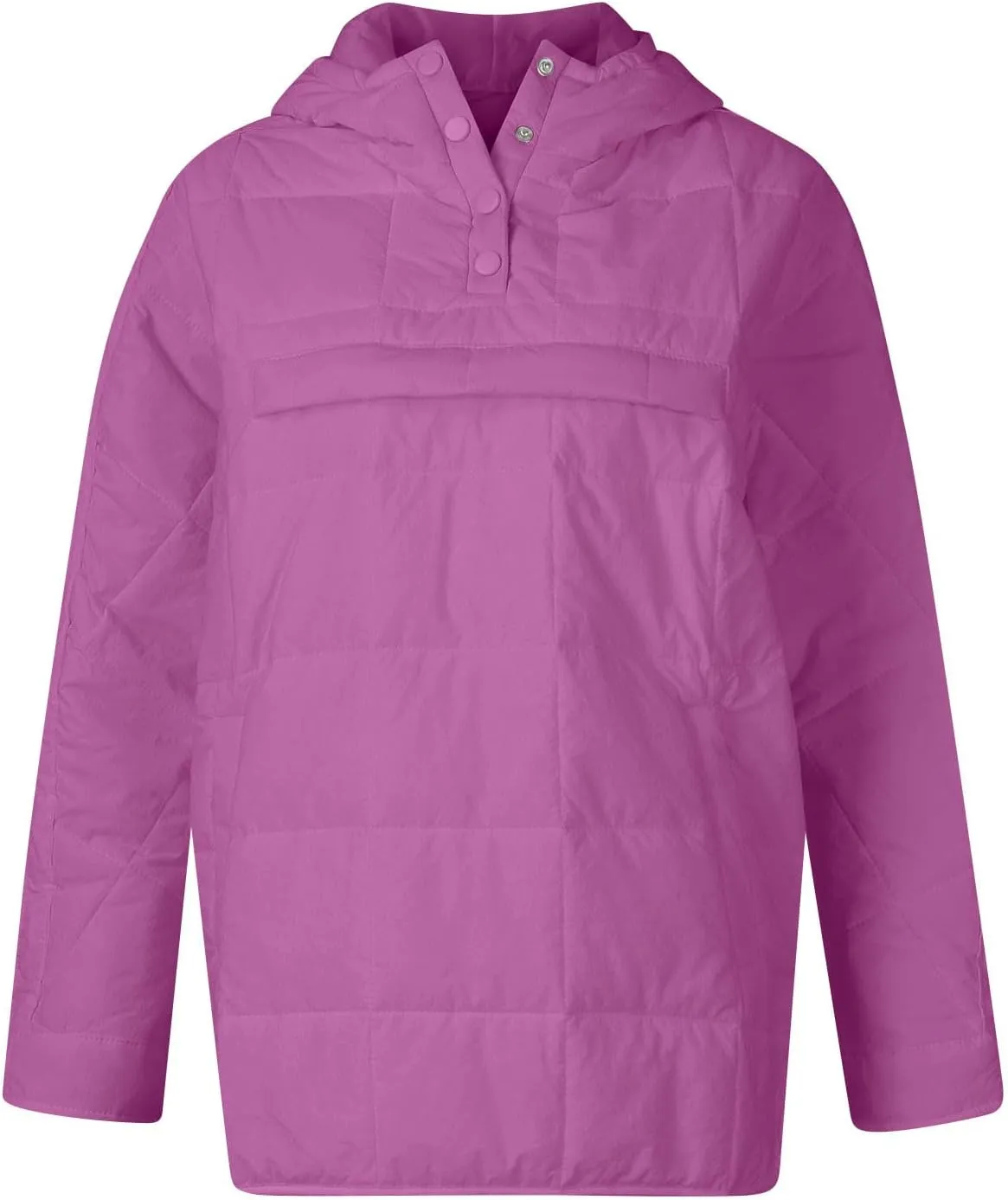 UOFOCO Women's Down Jackets Parkas Oversize Packable Quilted Pullover Puffer Jacket for Women Fall Winter Outfits Coat 2024