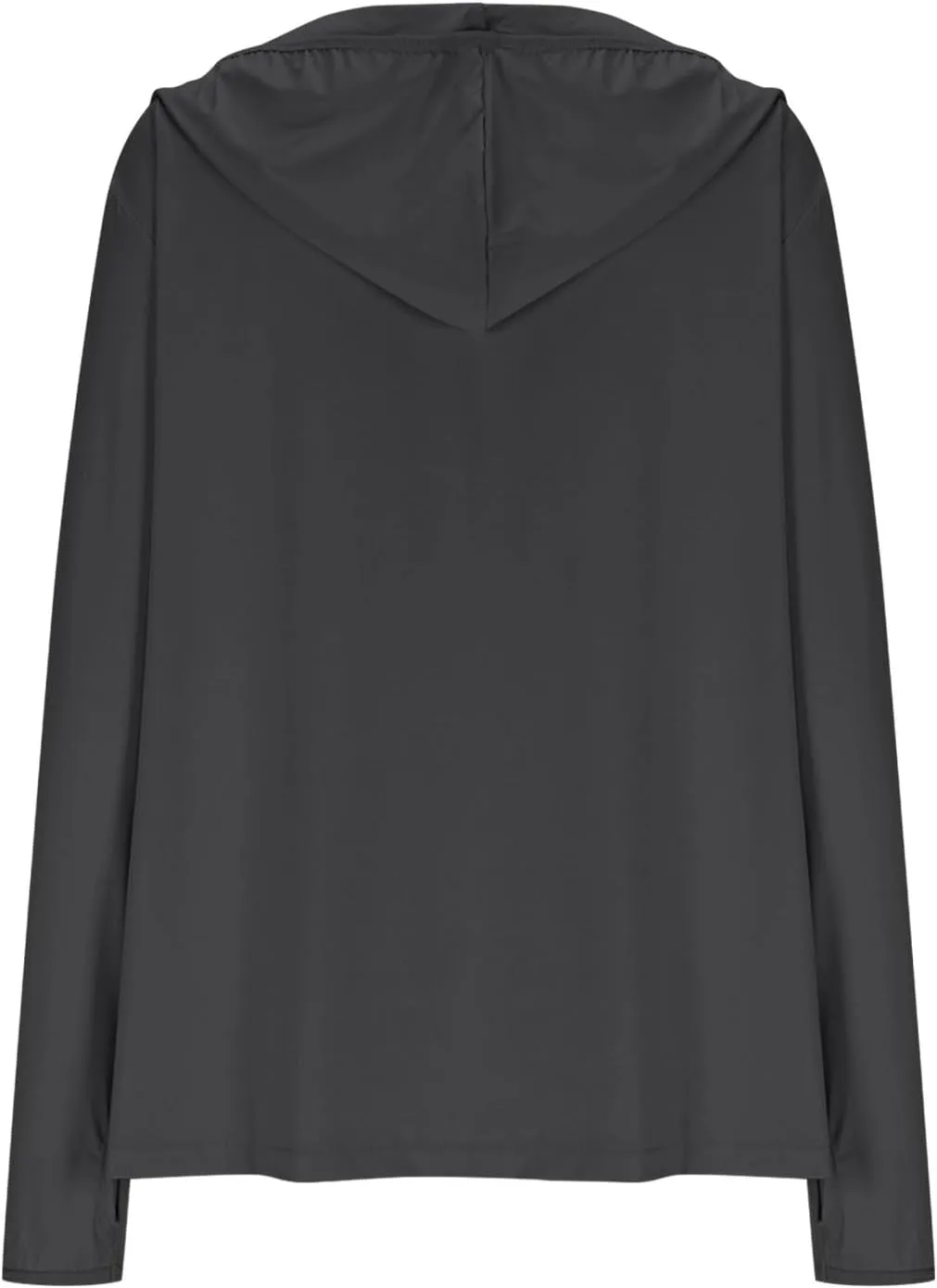 UV Protection Jackets with Hoodie for Womens Full Zip Up Lightweight Summer Sun Protect Coat with Pockets & Thumb Hole