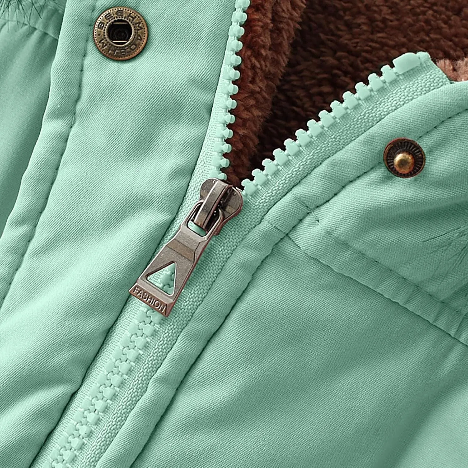 Winter Jackets for Women Hooded Plus Velvet Corduroy Coat Ladies Winter Coat Thickened Mid Length Warm Jacket