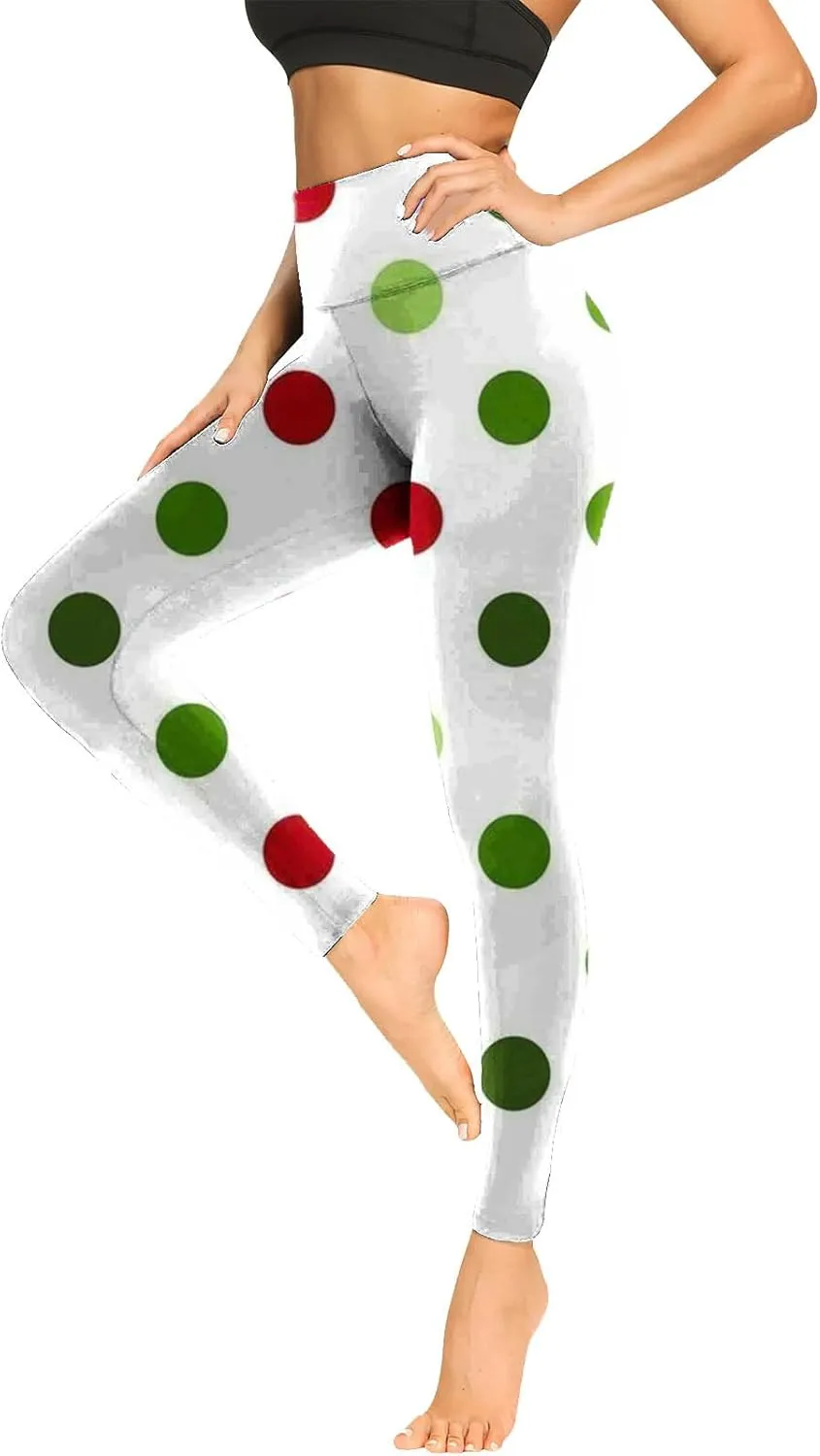 Women Seamless Leggings Compression Tights High Waist Leggings Printed Yoga Pants Butt Lifting Workout Stretchy Bottoms