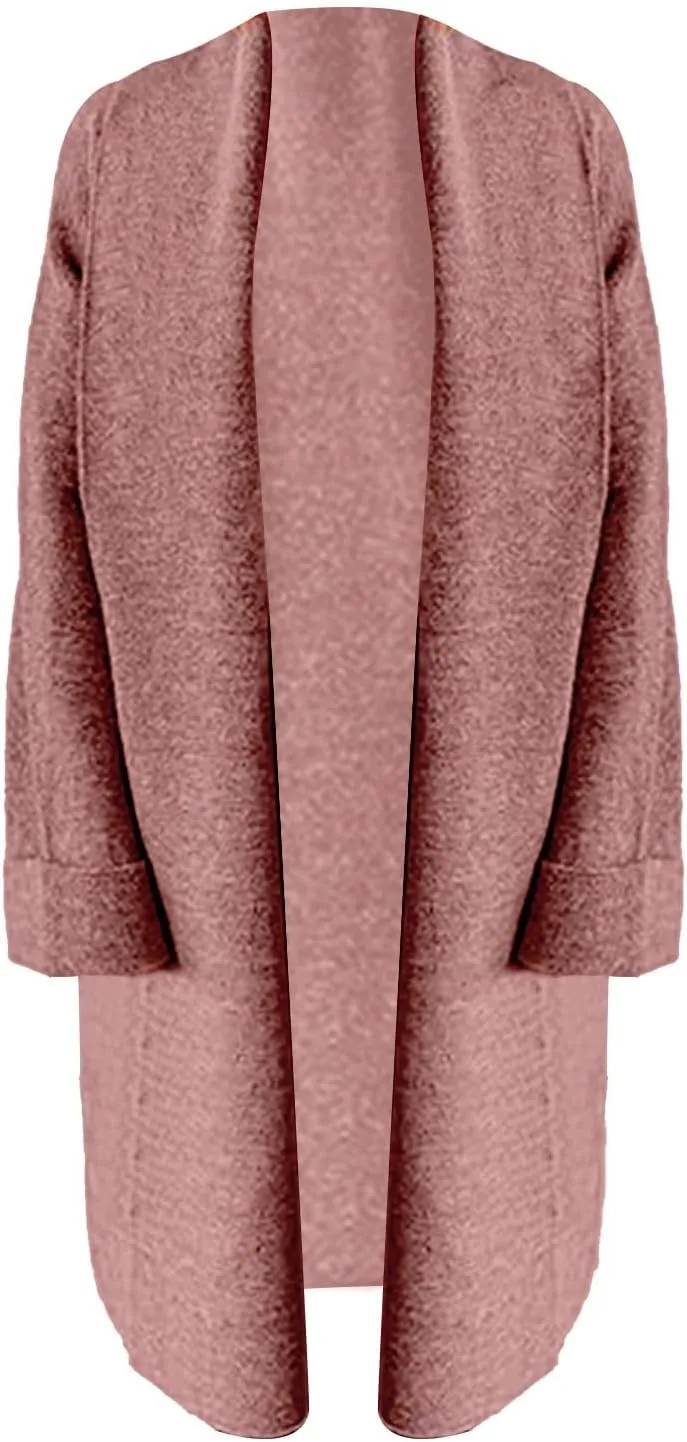 Womens Long Cardigan Sweaters Chunky Open Front Oversized Slouchy Knit Fall Trendy Coatigan Jackets
