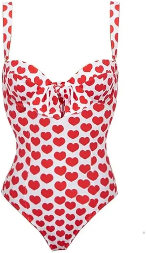 Women's One Piece Swimsuit with Cover Up Set Wrap Skirt Sleeveless Floral Beach Swimwear Sarong Bathing Suit