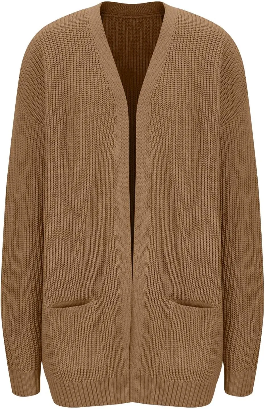 Womens Oversized Sweater Cardigan Home Loungewear Open Front Long Sleeve Chunky Knit Cardigan Slouchy Sweater Jackets