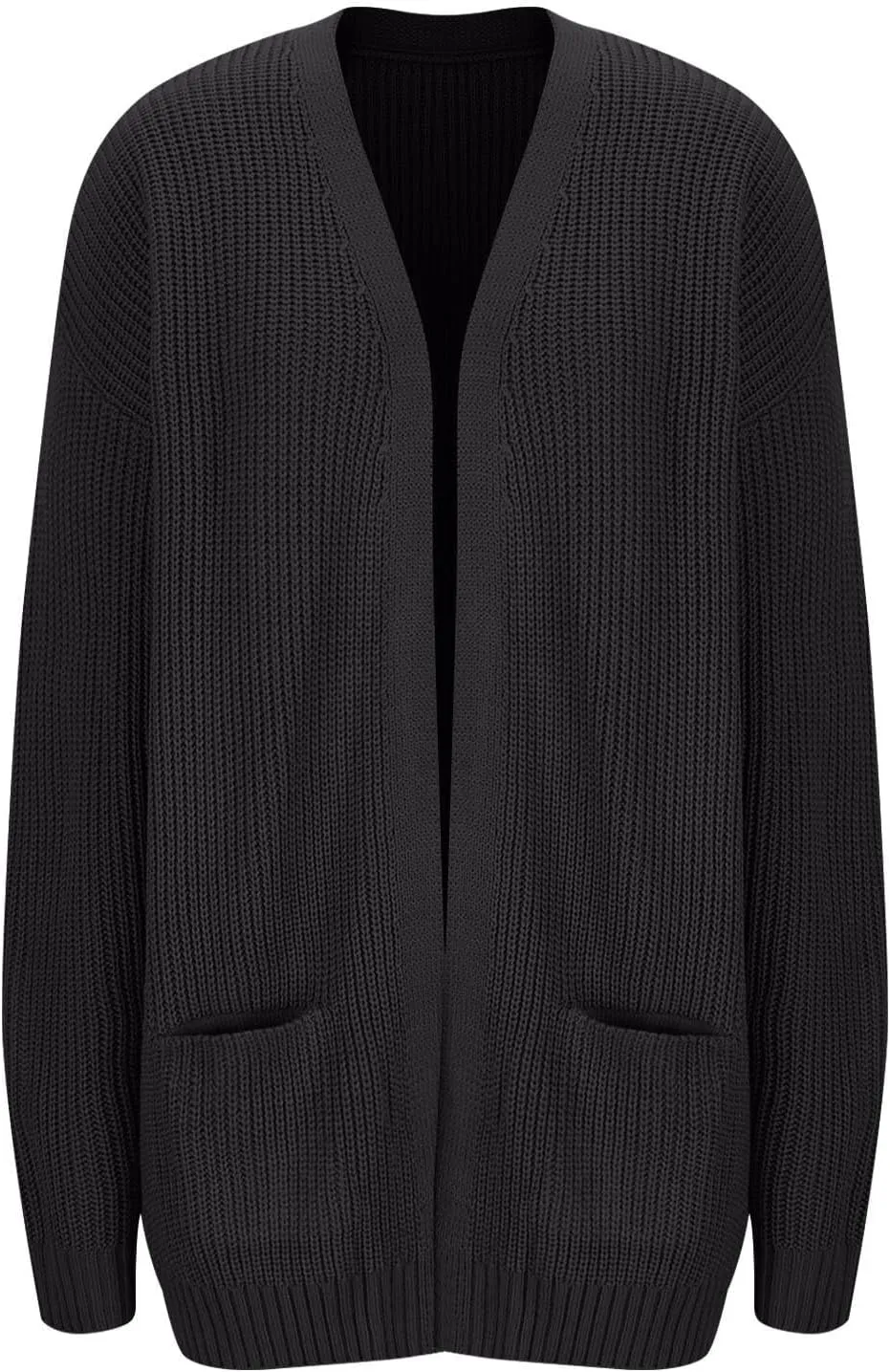 Womens Oversized Sweater Cardigan Home Loungewear Open Front Long Sleeve Chunky Knit Cardigan Slouchy Sweater Jackets