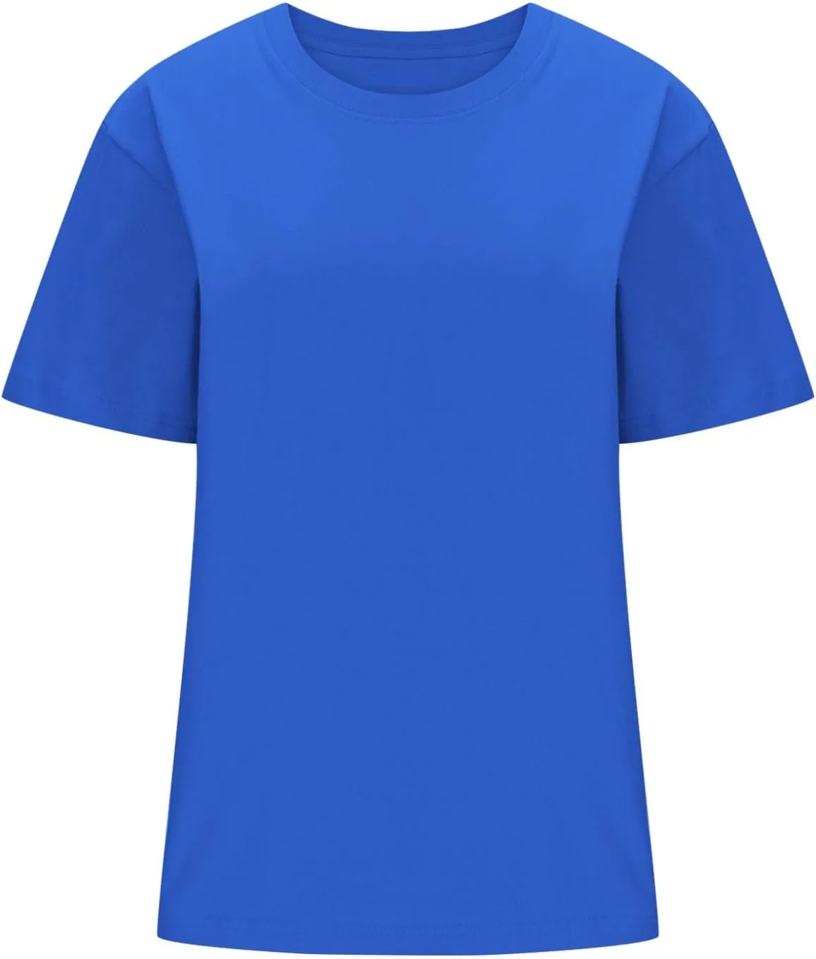 Womens Oversized T Shirts Summer Short Sleeve Crewneck Loose Fit Tops Casual Blouse 2025 Trendy Boxy Tee