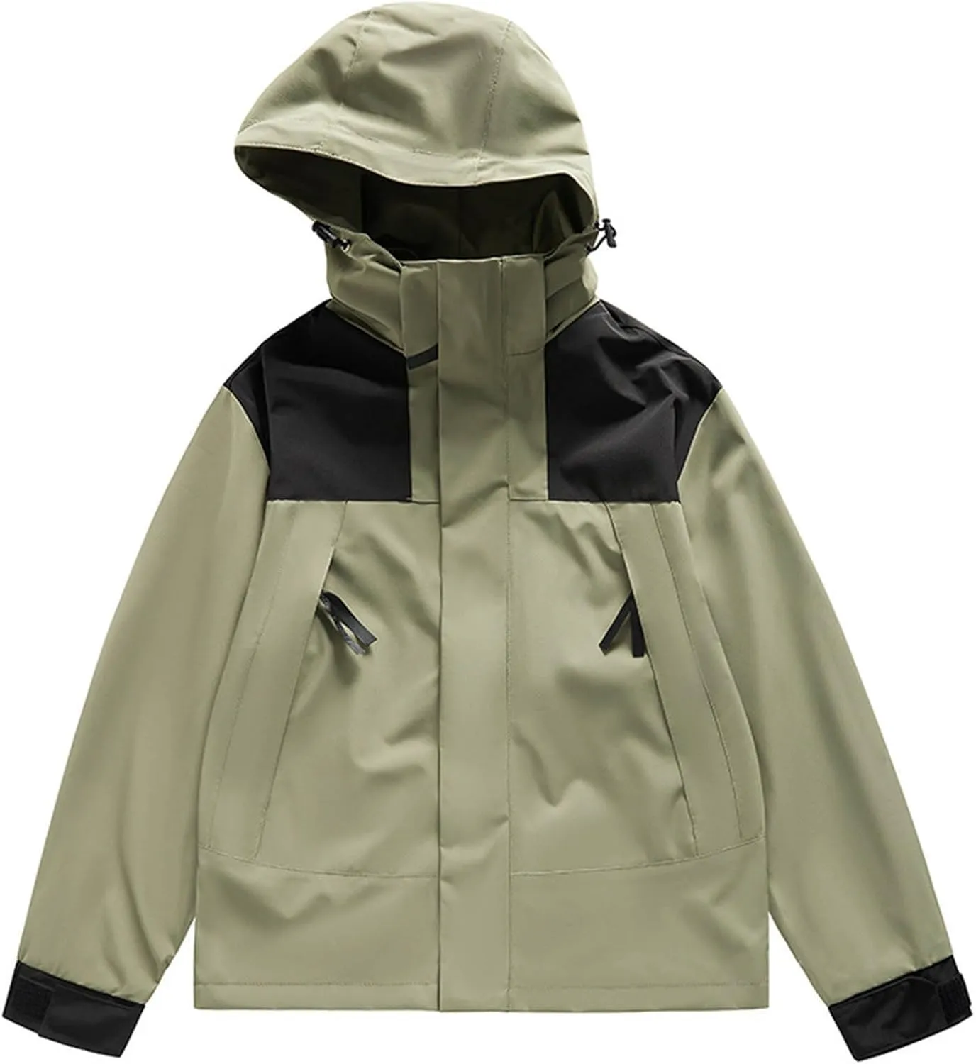 Women's Waterproof Rain Coats Packable Rain Jacket Breathable Hooded Raincoats Windbreaker With Pockets For Outdoor