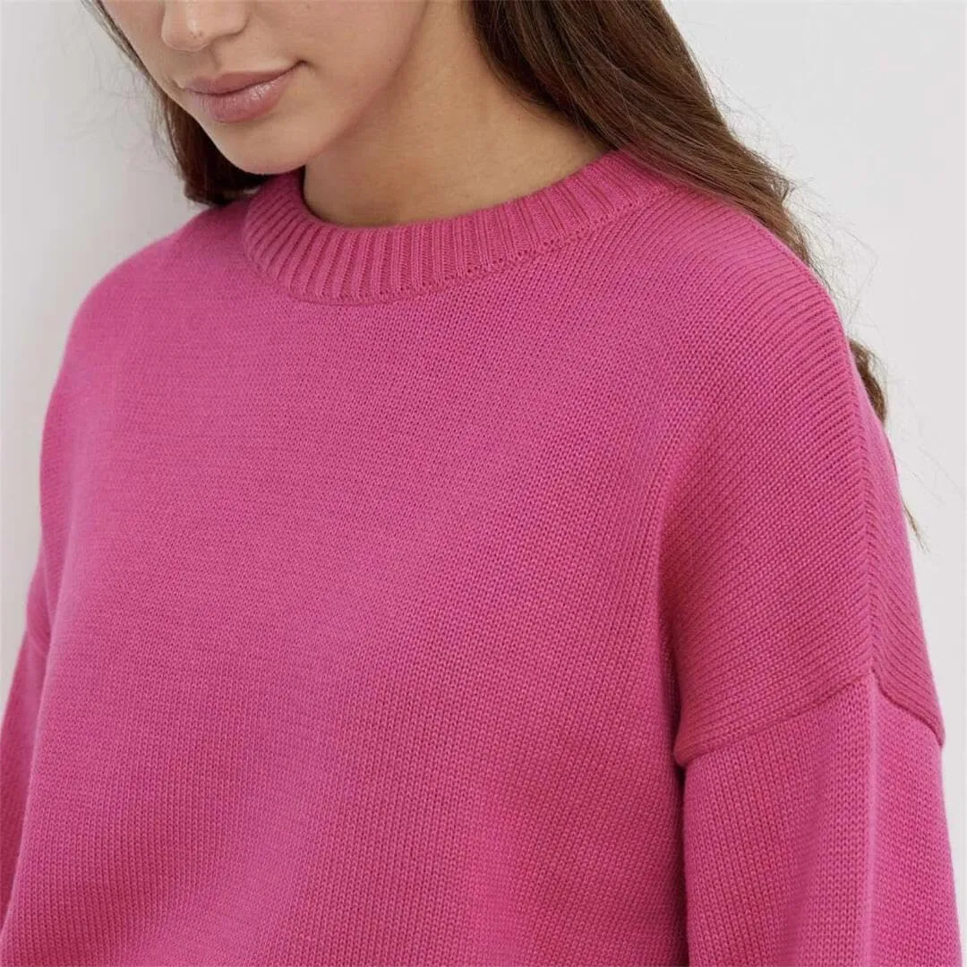 Women's Winter Turtleneck Oversized Sweaters Long Sleeve Chunky Knit Slouchy Pullover Sweater Tops