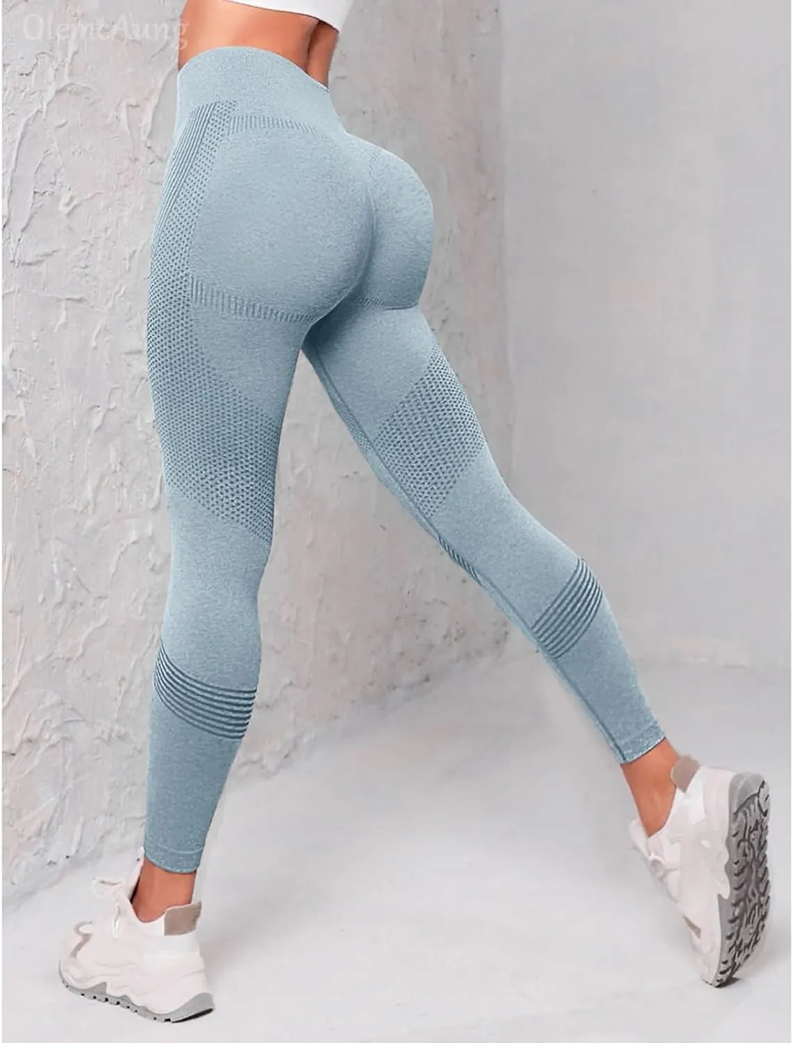Workout Leggings for Women High Waisted Tummy Control Butt Lifting Compression Gym Leggings Comfy Stretch Yoga Pants