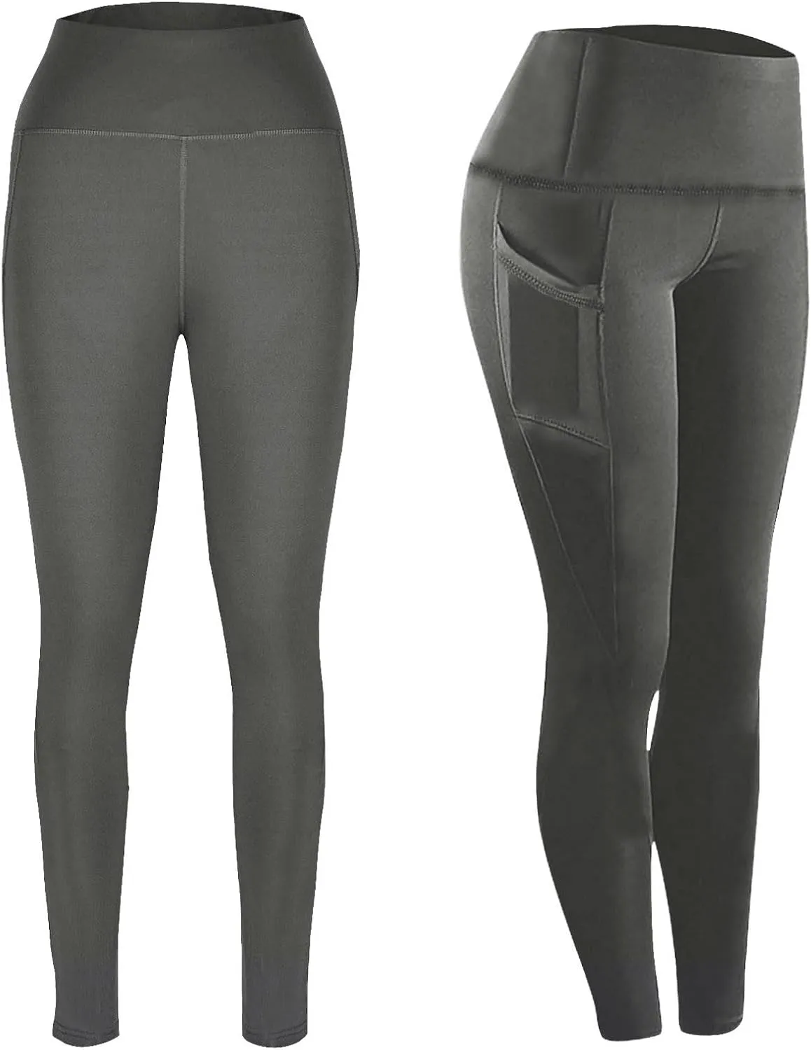 Workout Leggings with Pockets, Womens Petite Yoga Pants,Women's Activewear Leggings,Boot Cut Leggings for Women