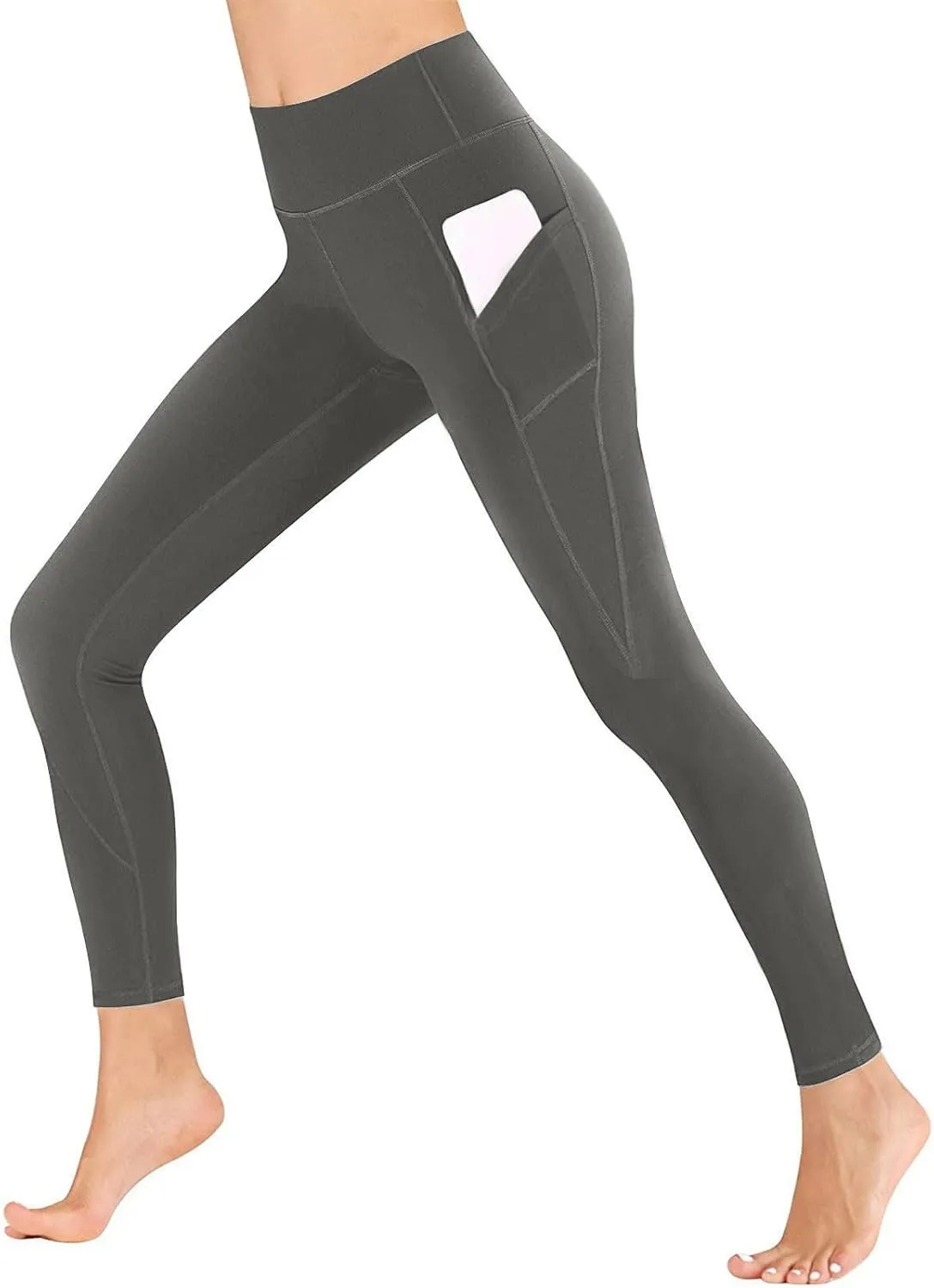 Workout Leggings with Pockets, Womens Petite Yoga Pants,Women's Activewear Leggings,Boot Cut Leggings for Women