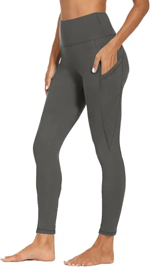 Workout Leggings with Pockets, Womens Petite Yoga Pants,Women's Activewear Leggings,Boot Cut Leggings for Women