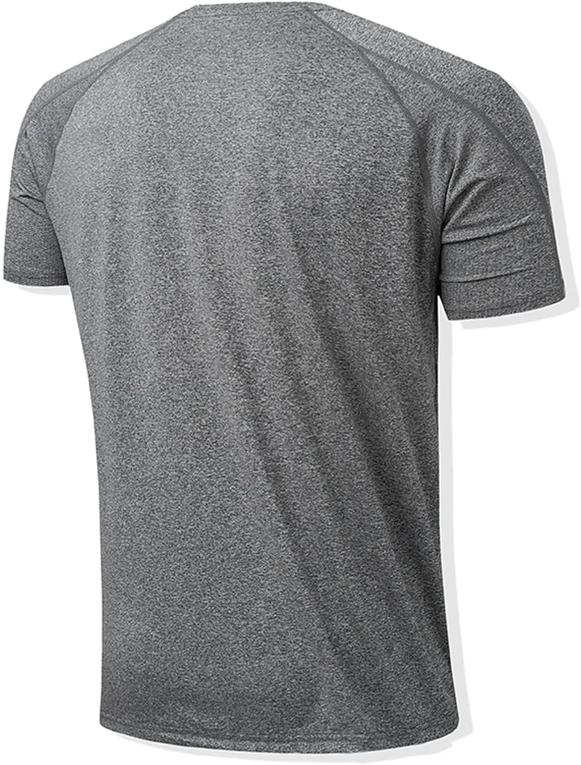 Workout Shirts for Men Oversized Gym Performance Short Sleeve Undershirts Running Fitness Quick Dry Athletic T-Shirts